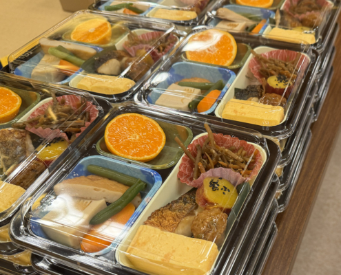 浄土真宗本願寺派（西本願寺）へ御煤払い用お弁当をお届け