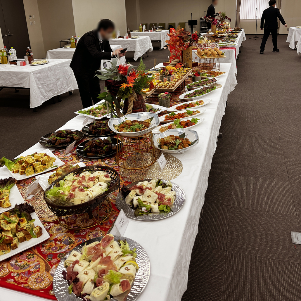 立命館大学朱雀キャンパスへ2026年度新年懇親会用パーティー料理をお届け 立命館大学朱雀キャンパスへ2026年度新年懇親会用パーティー料理をお届け