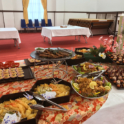 法人設立10周年記念および秋の叙勲受章 祝賀会用パーティー料理のお届け