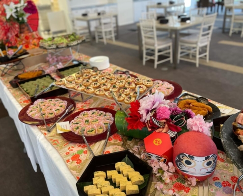 奈良春日野国際フォーラム 甍 ~I・RA・KA~へ国際会議ウェルカムパーティー用パーティー料理のお届け 奈良春日野国際フォーラム 甍 ~I・RA・KA~へ国際会議ウェルカムパーティー用パーティー料理のお届け