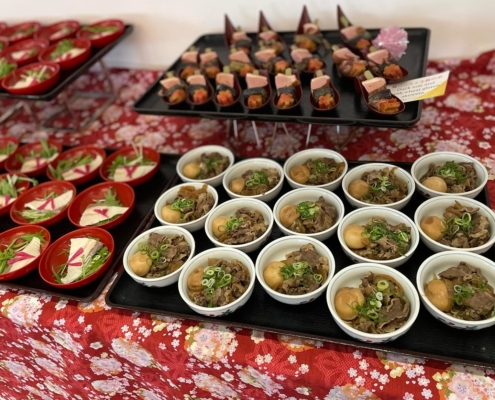 奈良春日野国際フォーラム 甍 ~I・RA・KA~へ国際会議ウェルカムパーティー用パーティー料理のお届け 奈良春日野国際フォーラム 甍 ~I・RA・KA~へ国際会議ウェルカムパーティー用パーティー料理のお届け