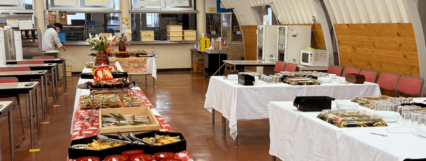 機械製造販売メーカー様へ社内懇親会用パーティー料理をお届け