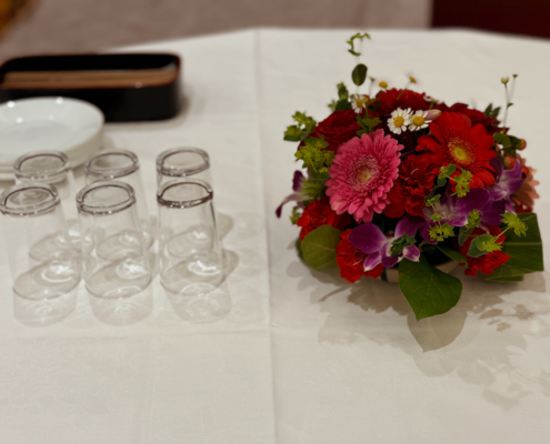 大型ショッピングモール様の年次総会用パーティー料理をお届け