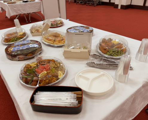 京都大学へLorentz Festival2024(ローレンツ祭)用パーティー料理をお届け