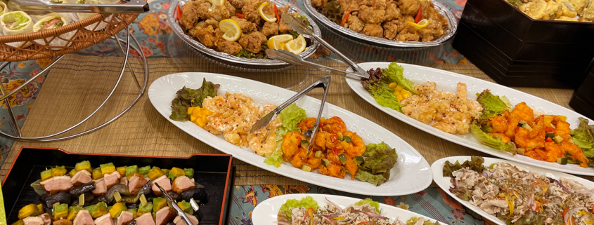 京都市勧業館みやこめっせへ日本発生生物学会懇親会用パーティー料理のお届け