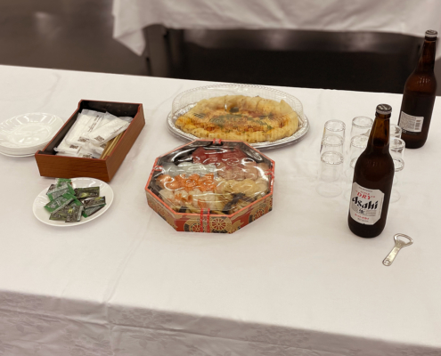 京都市勧業館みやこめっせへ日本発生生物学会懇親会用パーティー料理のお届け