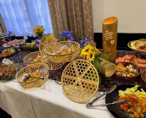 京都大学蹴球部 OBクラブ様 交流試合後の懇親会用パーティー料理のお届け