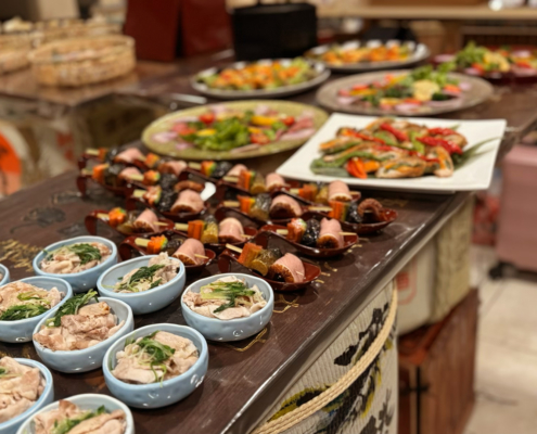 講演会後の懇親会用パーティー料理のお届け