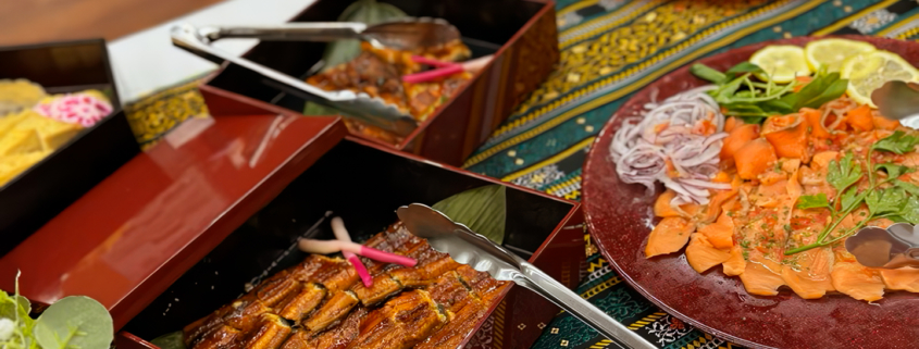 京都大学へセミナー意見交換会後の懇親会用パーティー料理のお届け