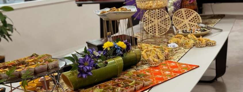 製本機器メーカー様へ海外からのゲストとの懇親会用パーティー料理のお届け