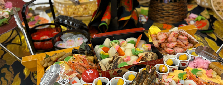 龍谷大学へ新年互例会用パーティー料理をお届け