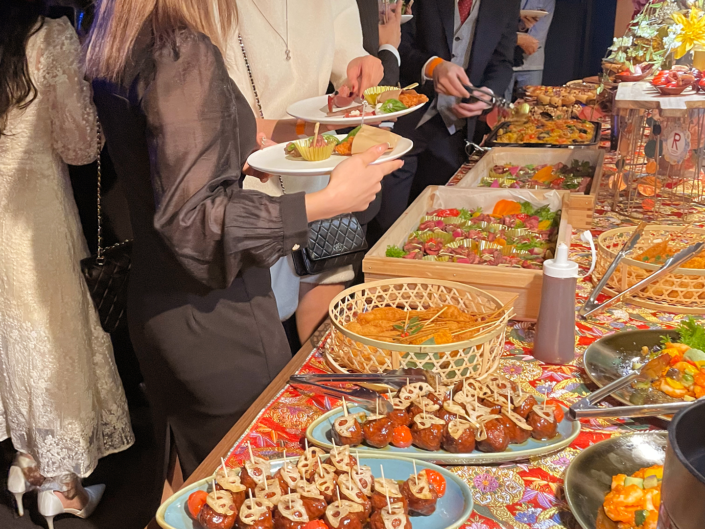 京都水族館へ立命館清和会 同窓会用パーティー料理をお届け