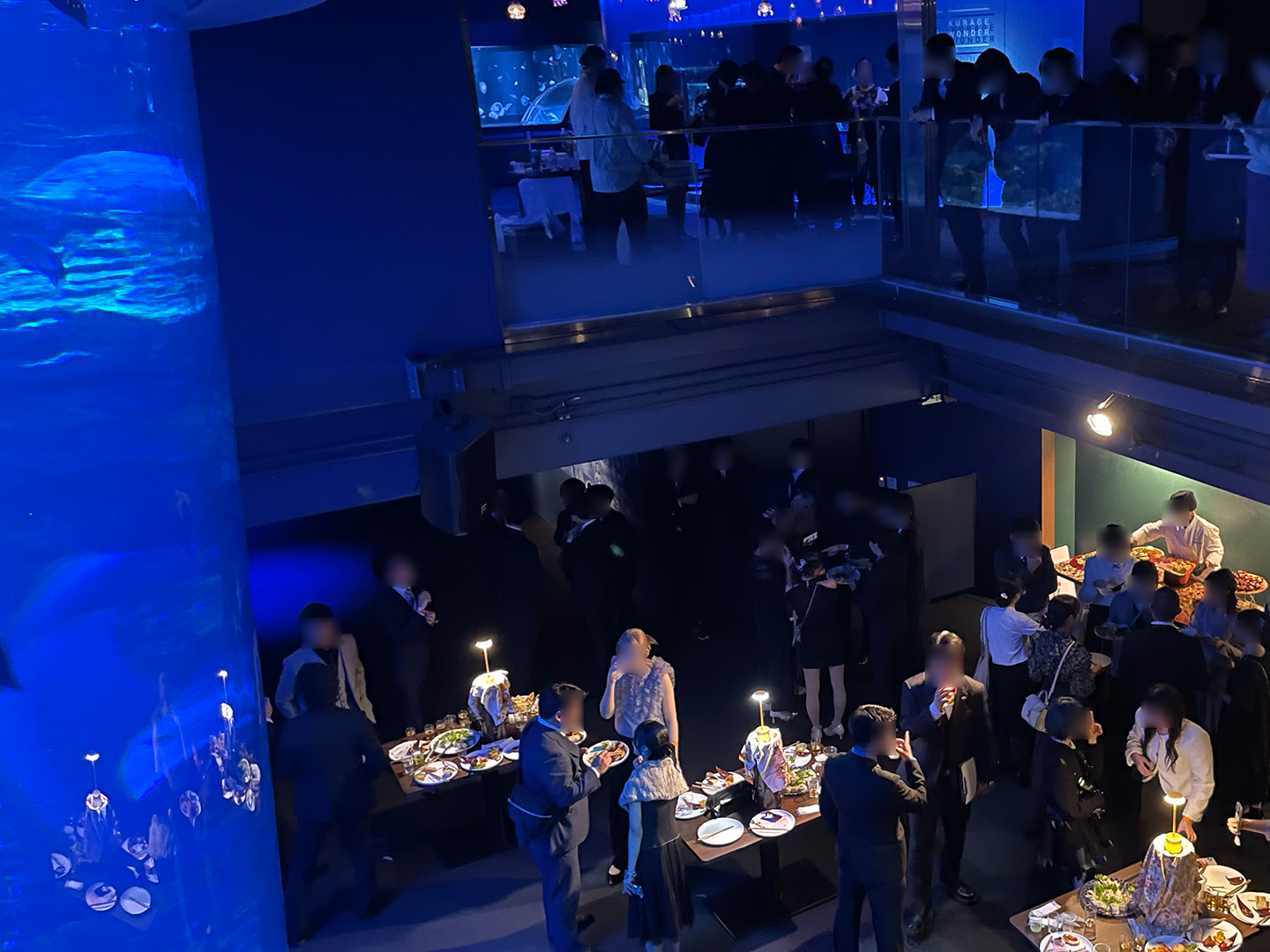 京都水族館へ立命館清和会 同窓会用パーティー料理をお届け