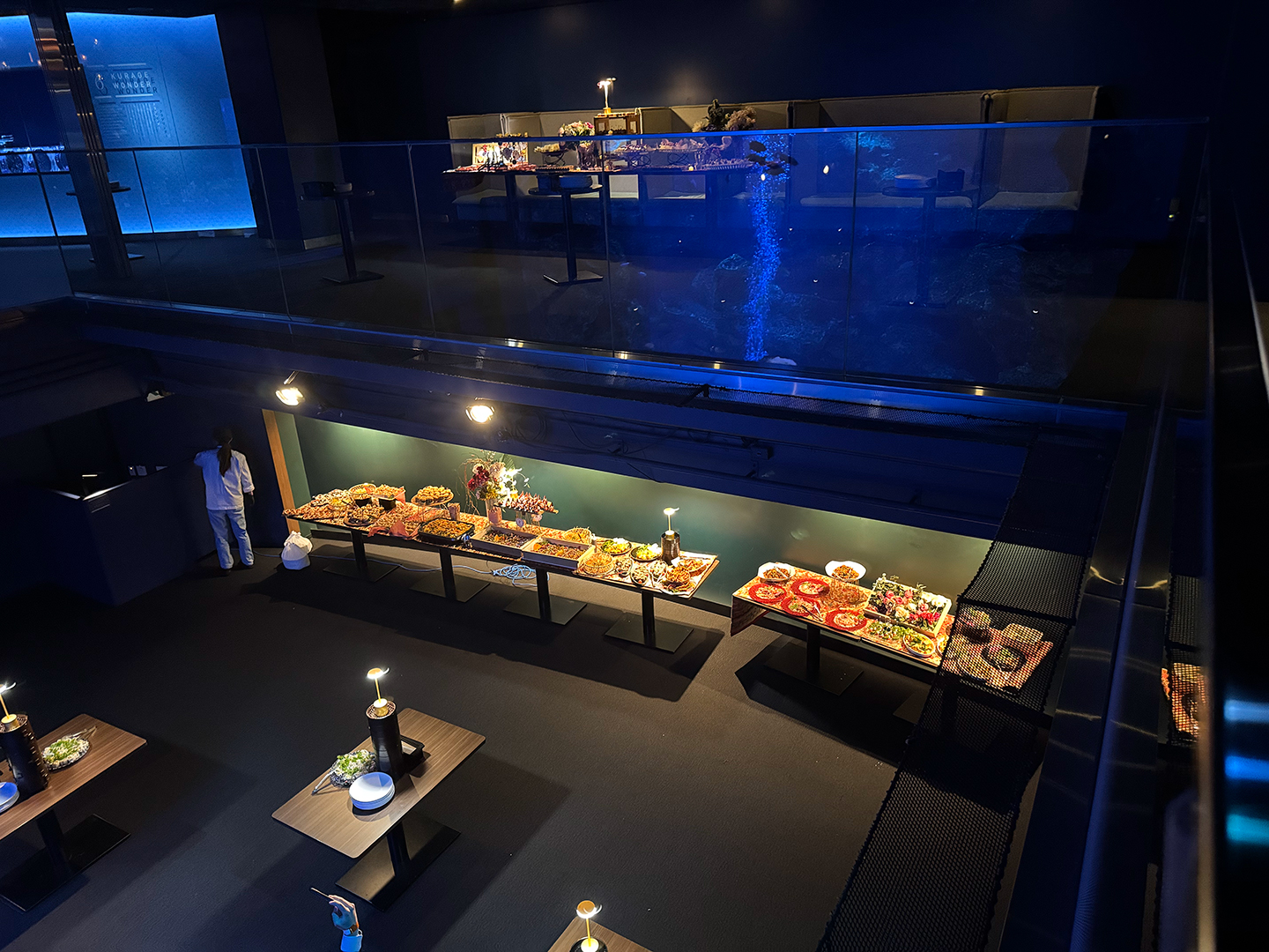 京都水族館へ立命館清和会 同窓会用パーティー料理をお届け