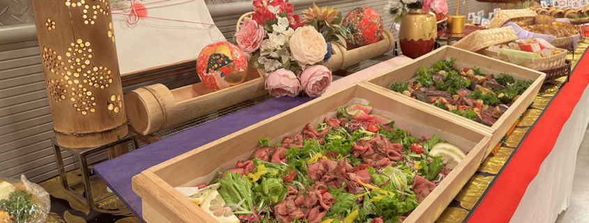 製薬会社様からのご依頼で太秦映画村映画村様へケータリングをお届け