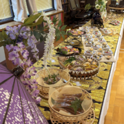 京都大学へ国際研究シンポジウム用パーティー料理をお届け