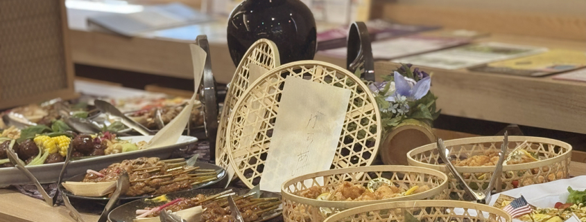 京都経済センターへ第77回日米学生会議 懇親会用パーティー料理をお届け