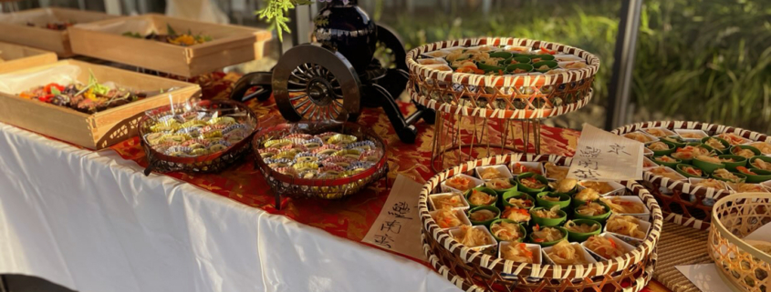 京都経済センターへ第77回日米学生会議 懇親会用パーティー料理をお届け