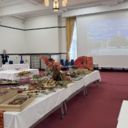 京都大学へ吉田治典先生の日本建築学会大賞受賞をお祝いする会用パーティー料理をお届け