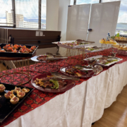 某飲料メーカー様の内定式用パーティー料理をお届け