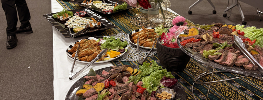 京都経済センターへ入職者研修用パーティー料理をお届け