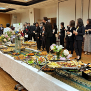 京都市総合教育センターへ表彰式典後の懇親会用パーティー料理お弁当をお届け