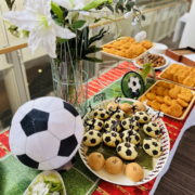 立命館大学へ立命館スポーツコーチサミット用パーティー料理をお届け