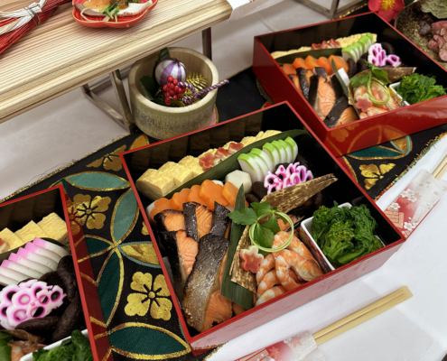 立命館大学へ「明日の京都 文化遺産プラットフォーム」新年会用パーティー料理をお届け