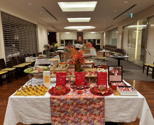 立命館大学へ海外の学生との交流会用パーティー料理をお届け