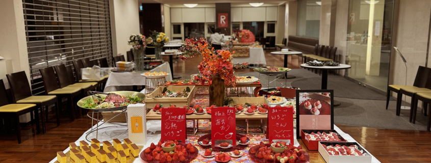 立命館大学へ海外の学生との交流会用パーティー料理をお届け