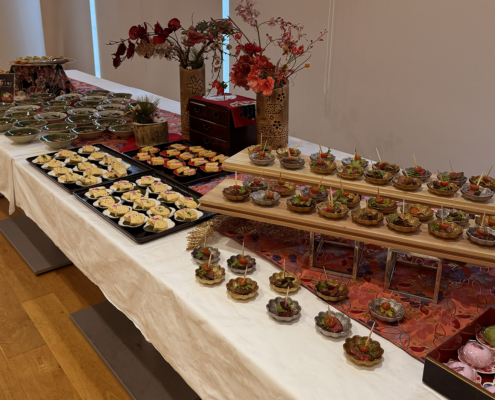 全国信用金庫共同研究会の懇親会用パーティー料理をお届け