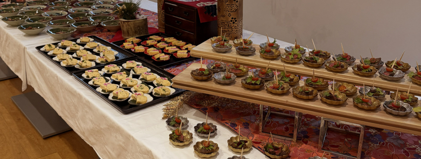 全国信用金庫共同研究会の懇親会用パーティー料理をお届け