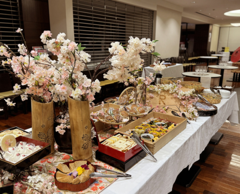 立命館大学へ2025年度定年退職者を送る集い用パーティー料理をお届け