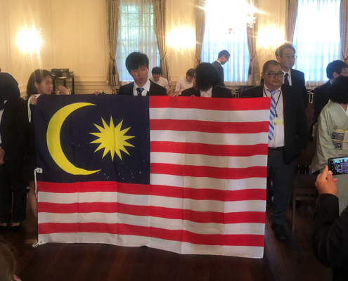 マレーシア マハティール首相 同志社大学名誉文化博士贈呈式