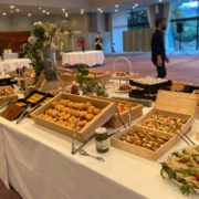 国立京都国際会館へ国際プレゼンテーションイベントアフターパーティー用パーティー料理のお届け