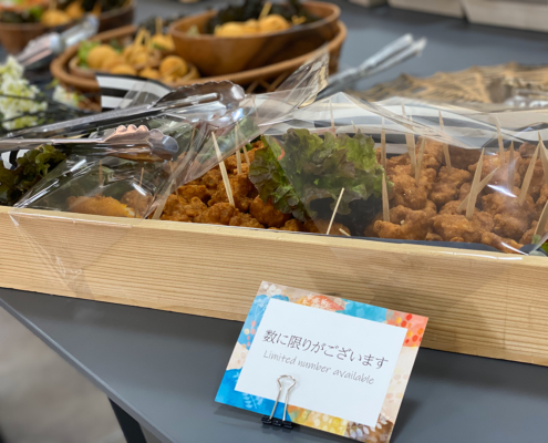 製本機器設計製造メーカー様へ昼食会用パーティー料理のお届け